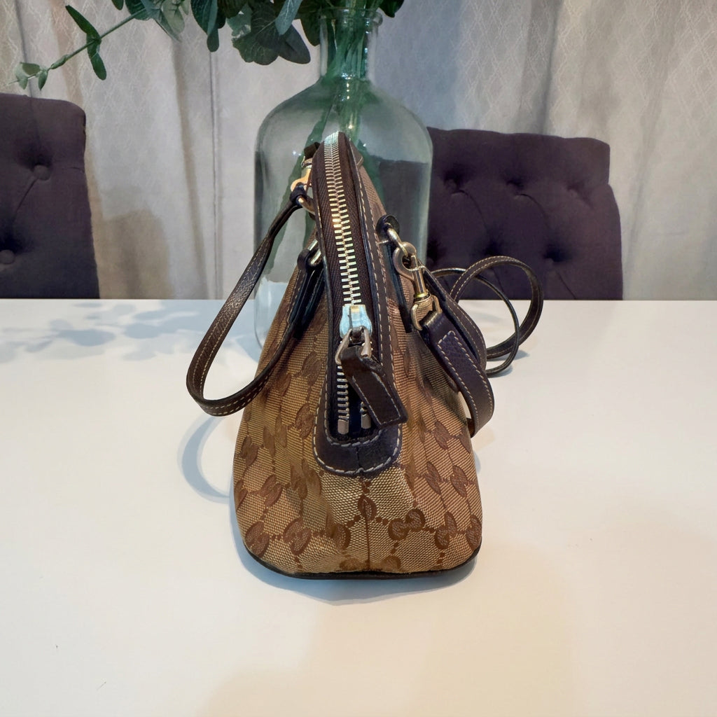 Gucci Mini GG Crystal Dome Satchel