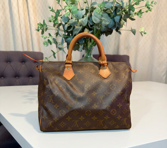 Louis Vuitton Speedy Monogram 30 1994