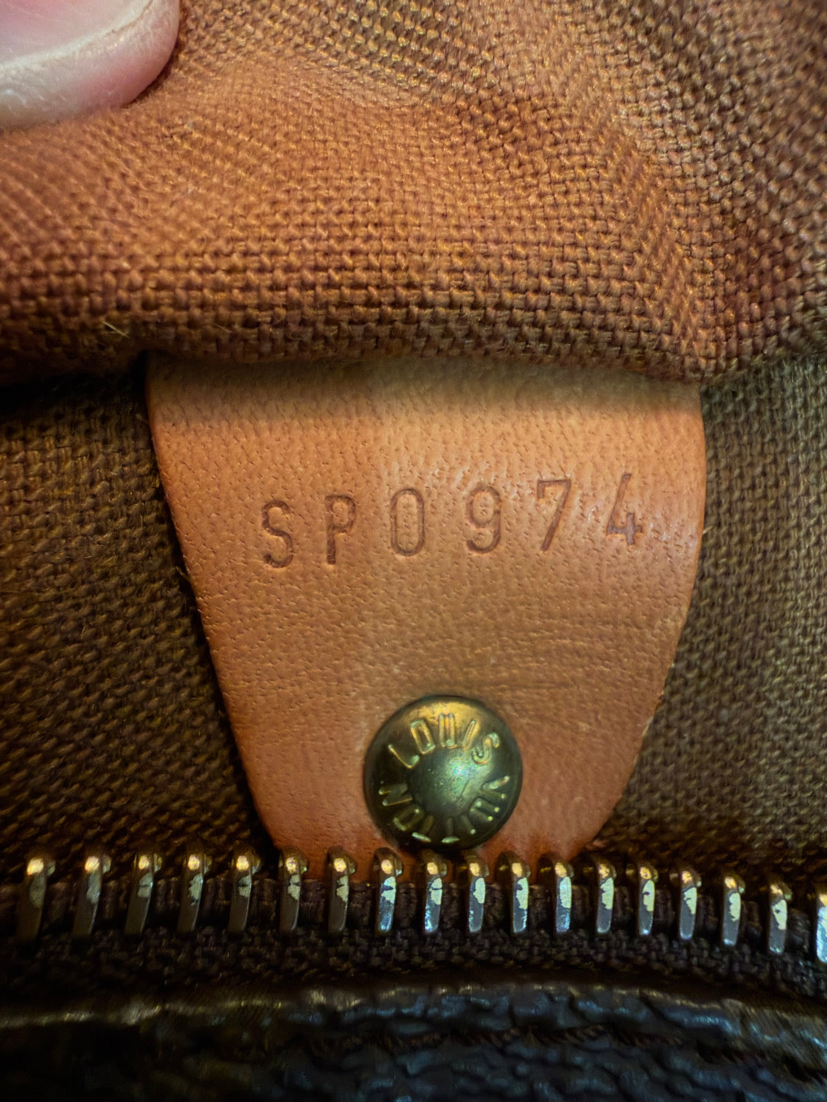 Louis Vuitton Speedy Monogram 30 1994