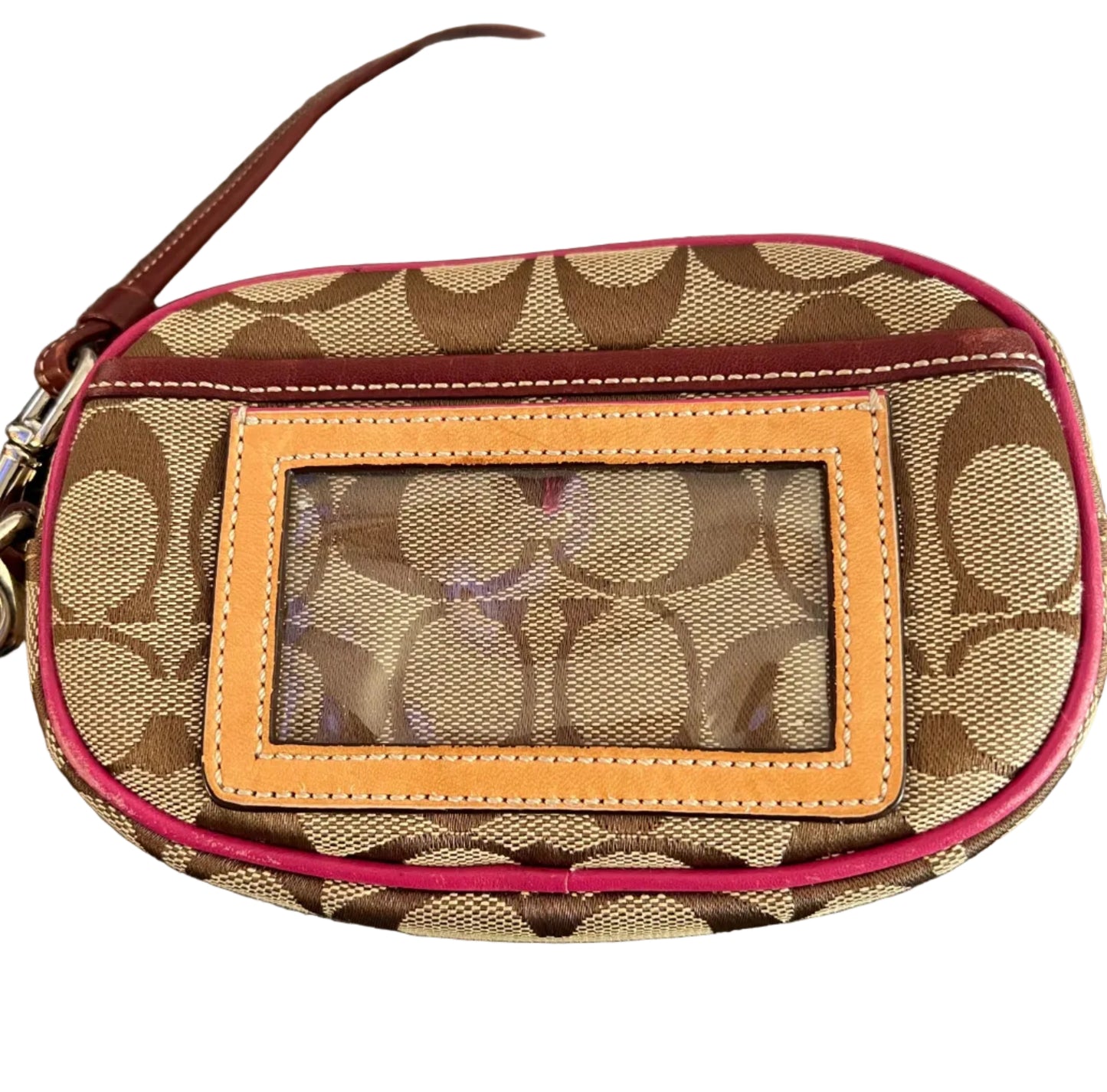 Coach Signature and Suede Crossbody