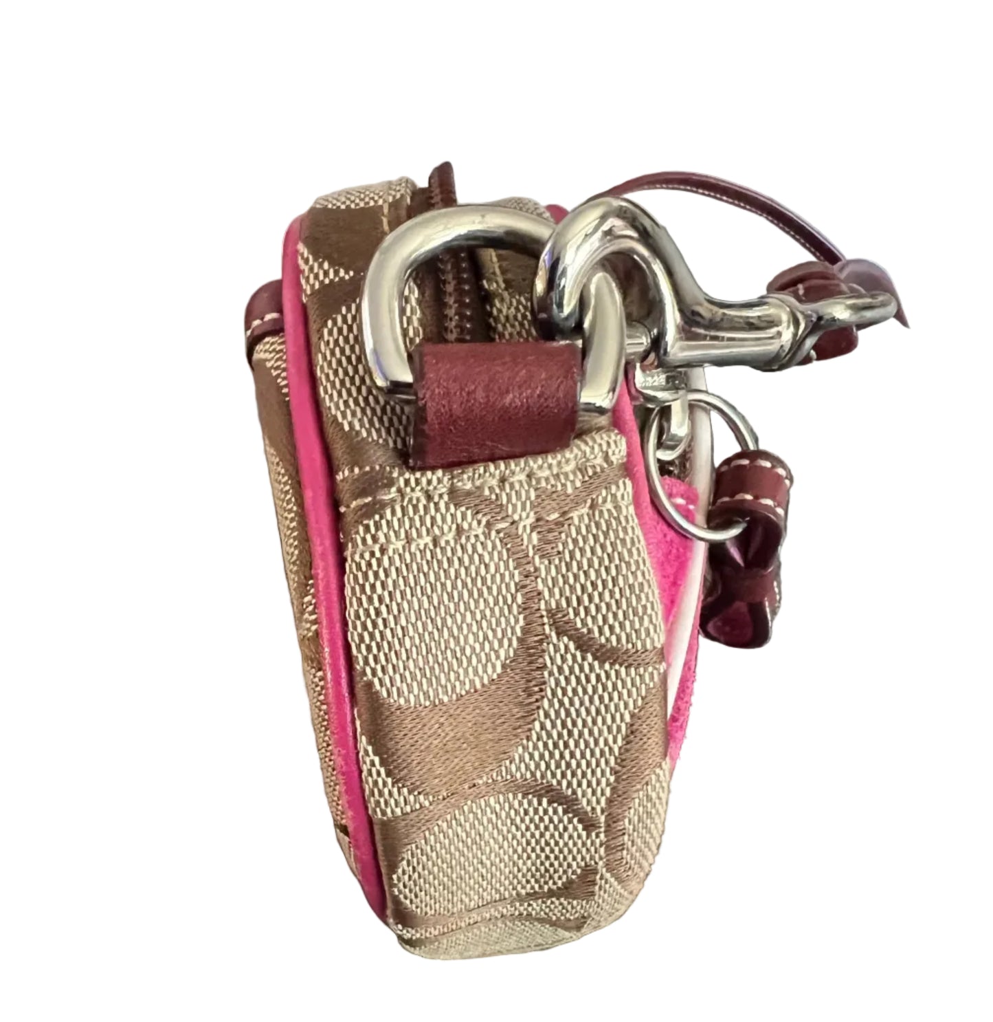 Coach Signature and Suede Crossbody