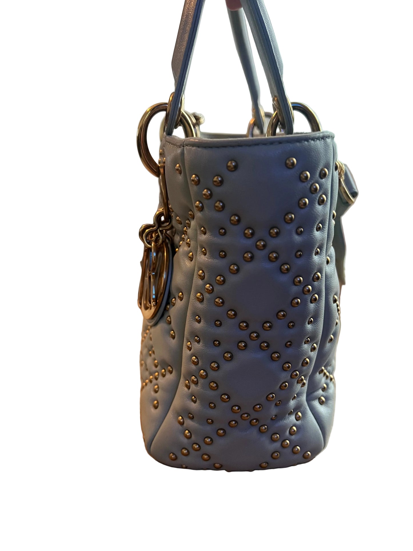 Dior Studded Lady Dior with Strap