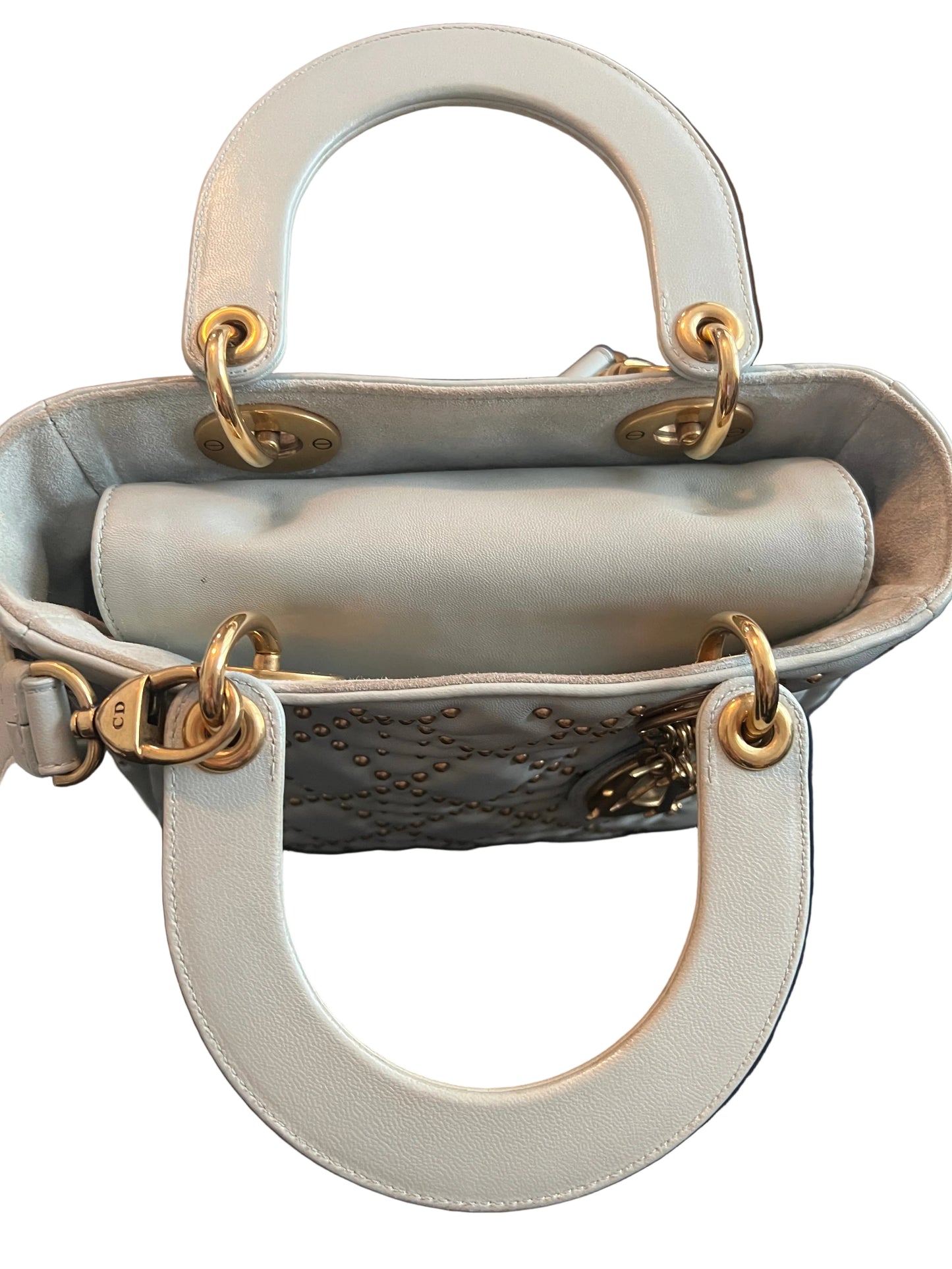 Dior Studded Lady Dior with Strap