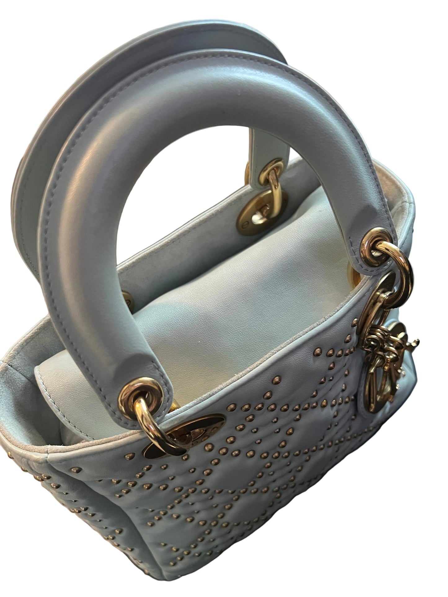 Dior Studded Lady Dior with Strap