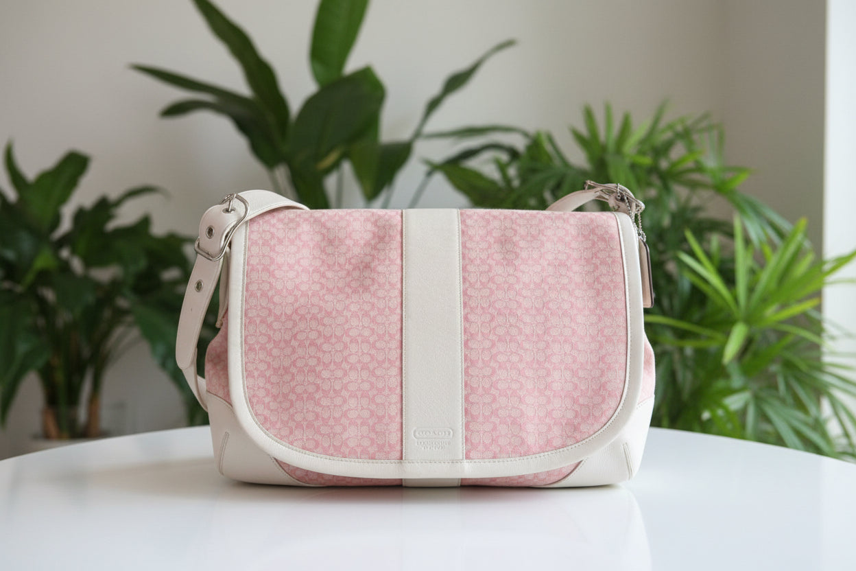 Coach Large Pink Soho Messenger