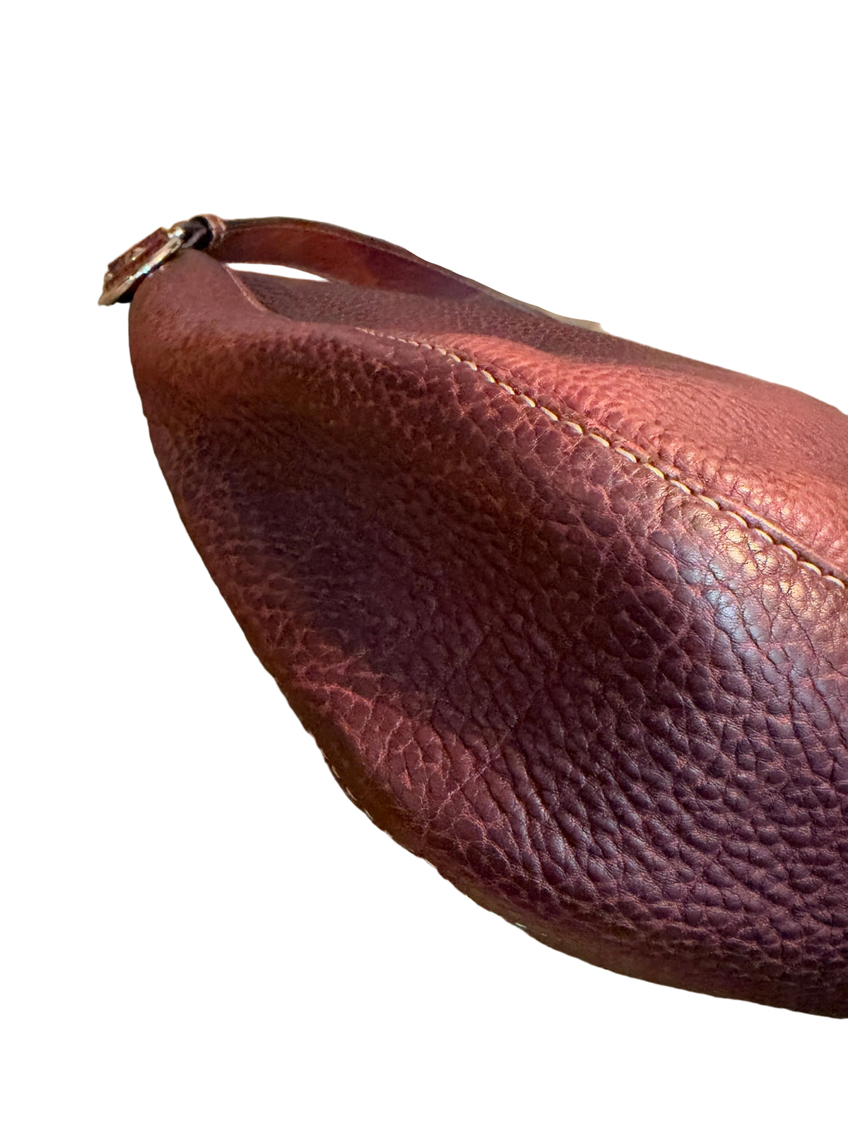 Gucci Vintage Brown Leather Hobo
