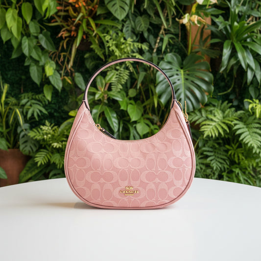 Coach Pink Denim Emily