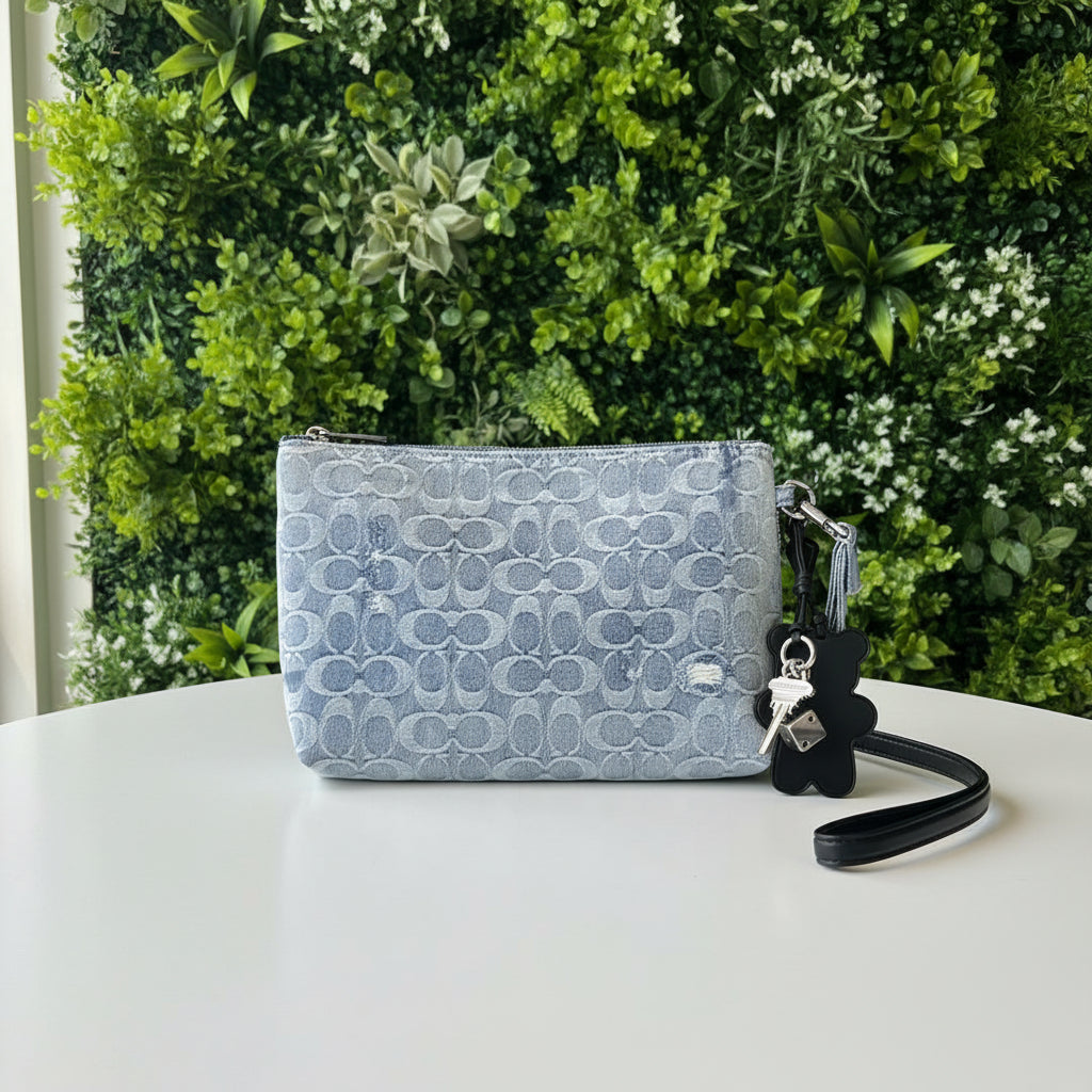 Coach Loved Denim Pouch with Charms - For Sandra