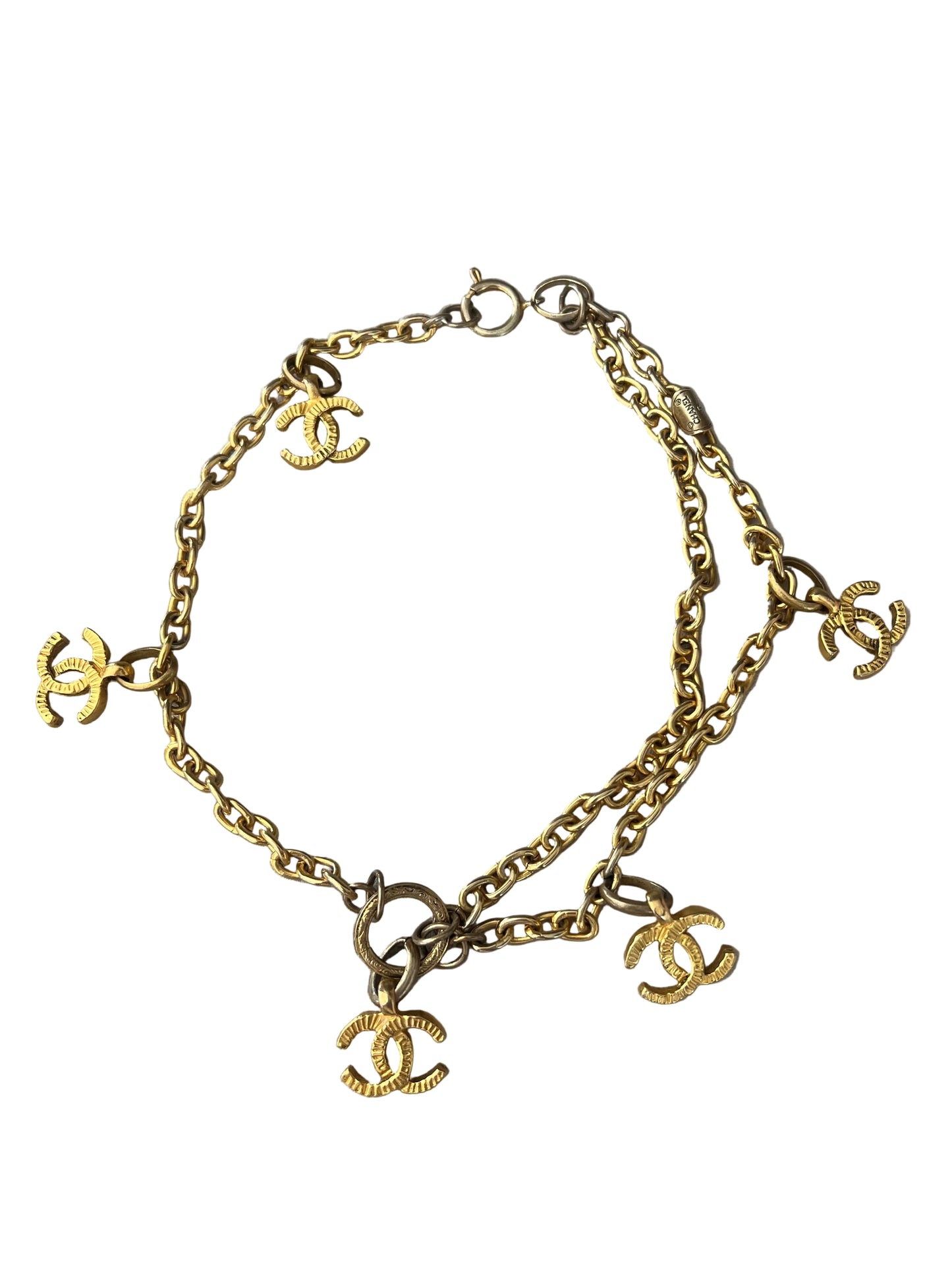 Chanel Vintage Necklace with CC Charms