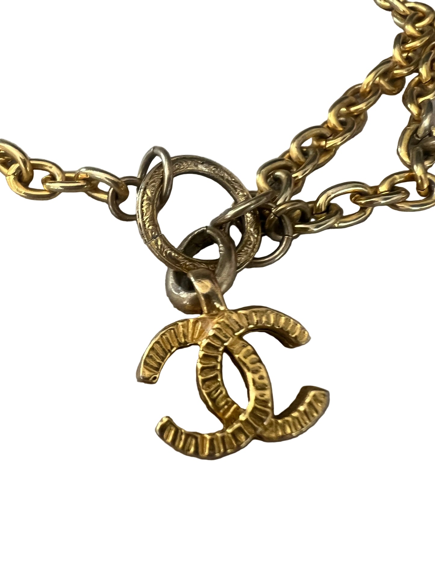 Chanel Vintage Necklace with CC Charms