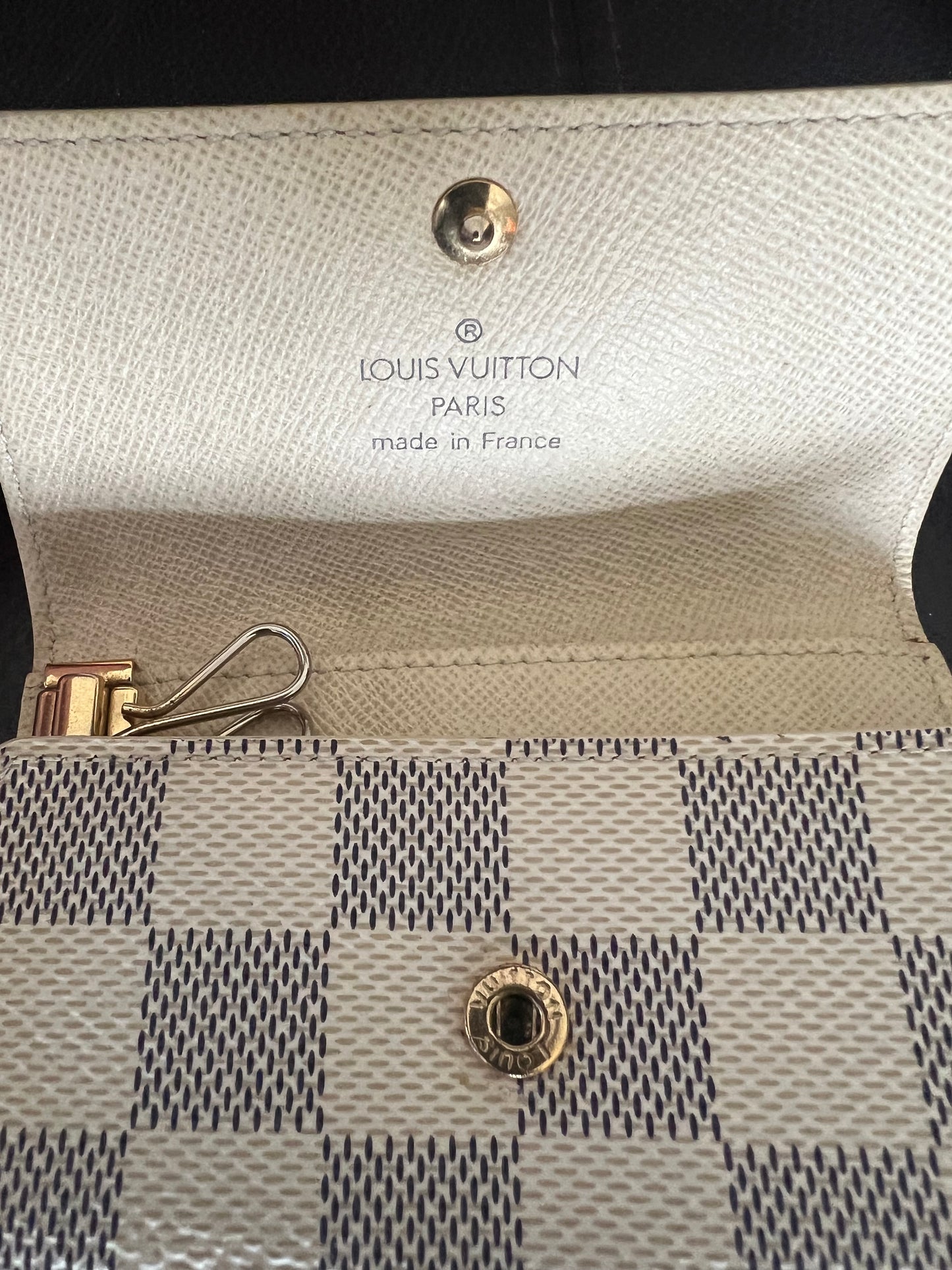 Louis Vuitton Damier Azur Key Pouch