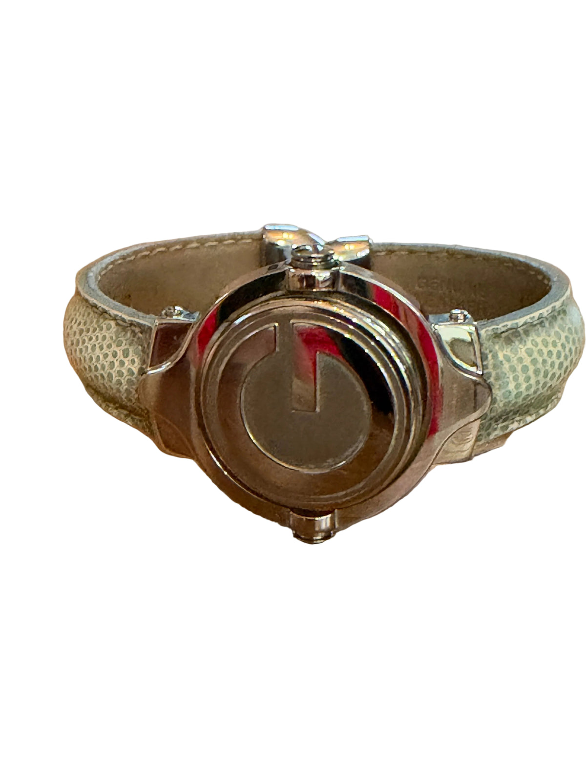 Gucci Vintage 6600 Silver Reversible Bracelet Watch