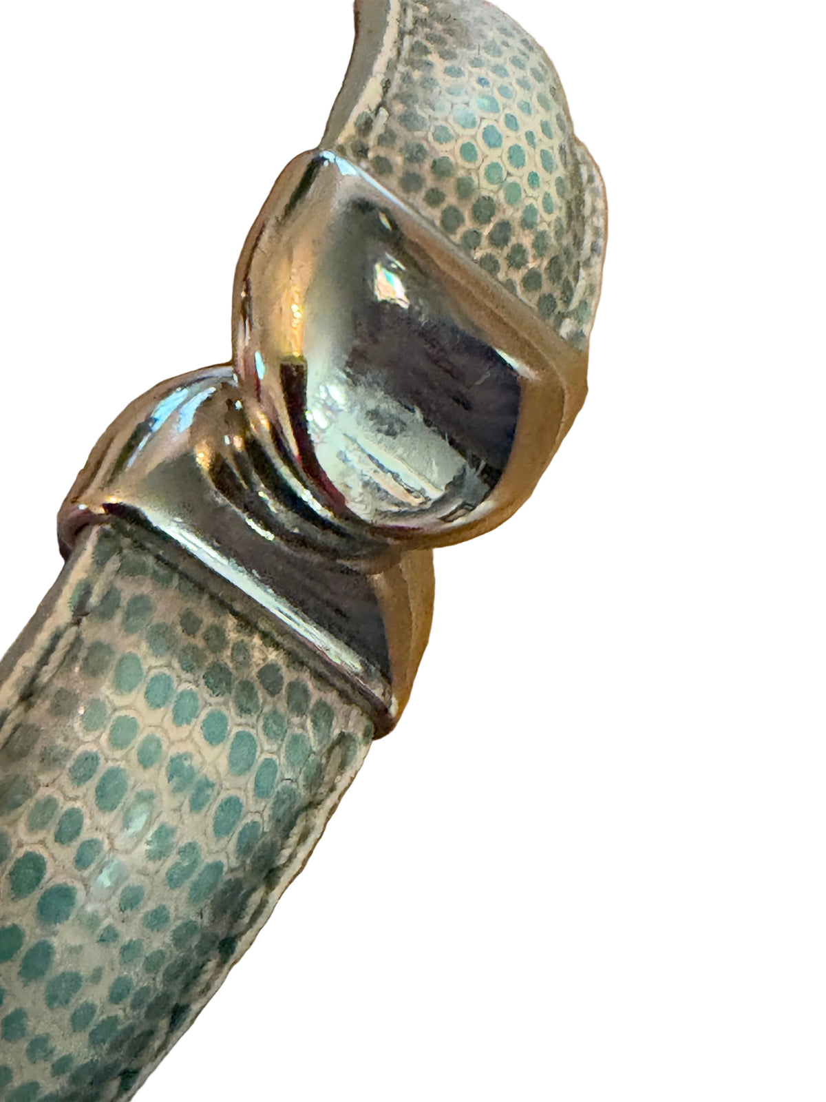 Gucci Vintage 6600 Silver Reversible Bracelet Watch
