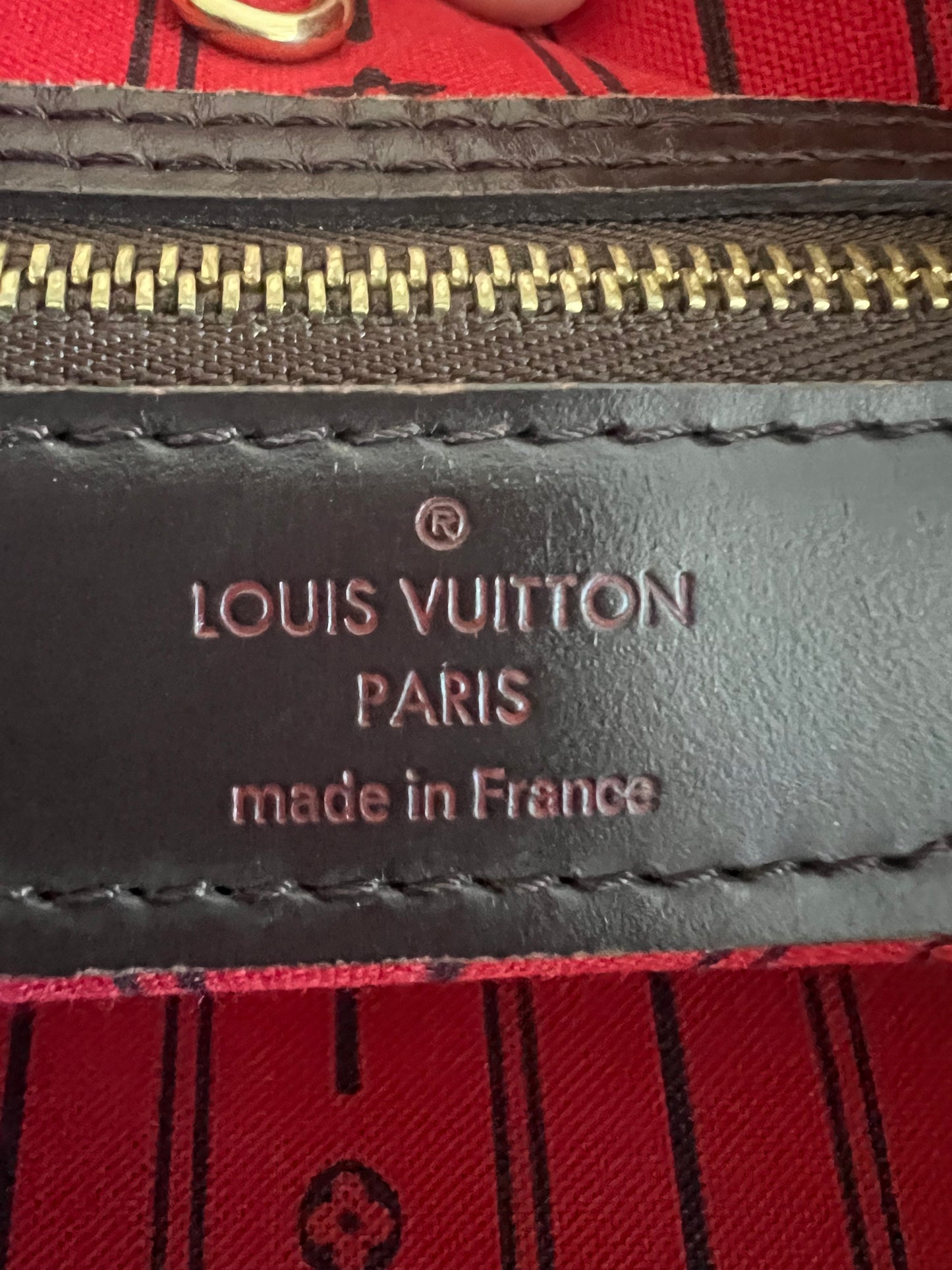 Louis Vuitton Damier Ebene Neverfull MM