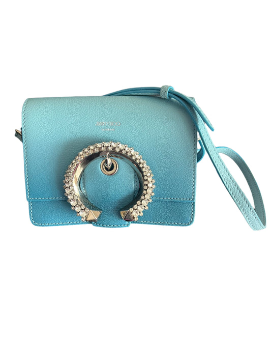 Jimmy Choo Blue Ombre Madeline Bag