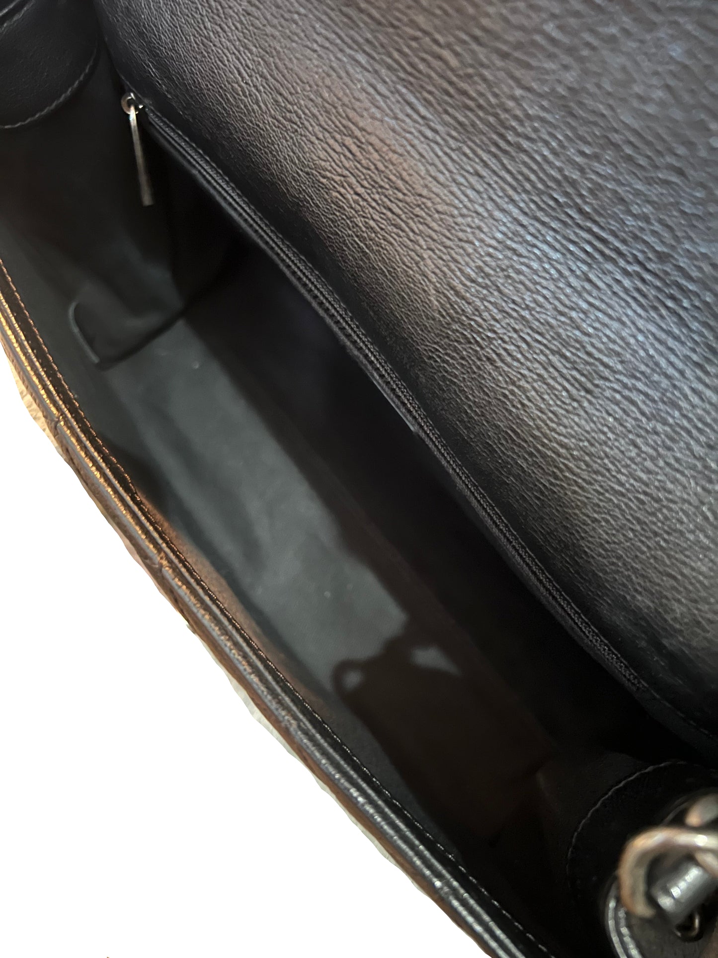 Chanel Metallic Goatskin City Rock Flap Bag Large