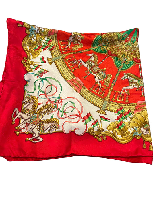 Hermes Silk Scarf with box