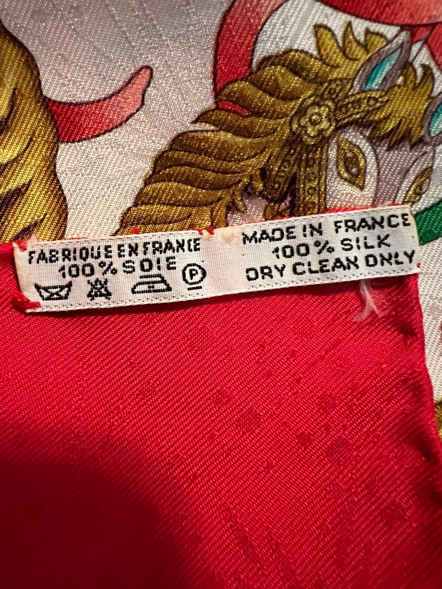Hermes Silk Scarf with box
