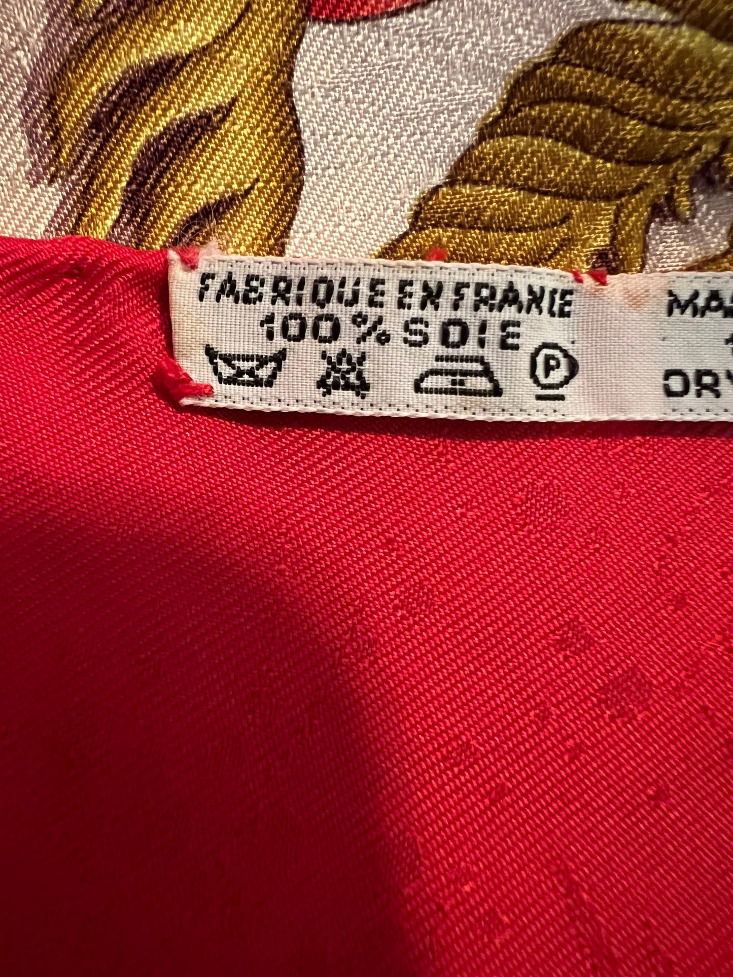 Hermes Silk Scarf with box