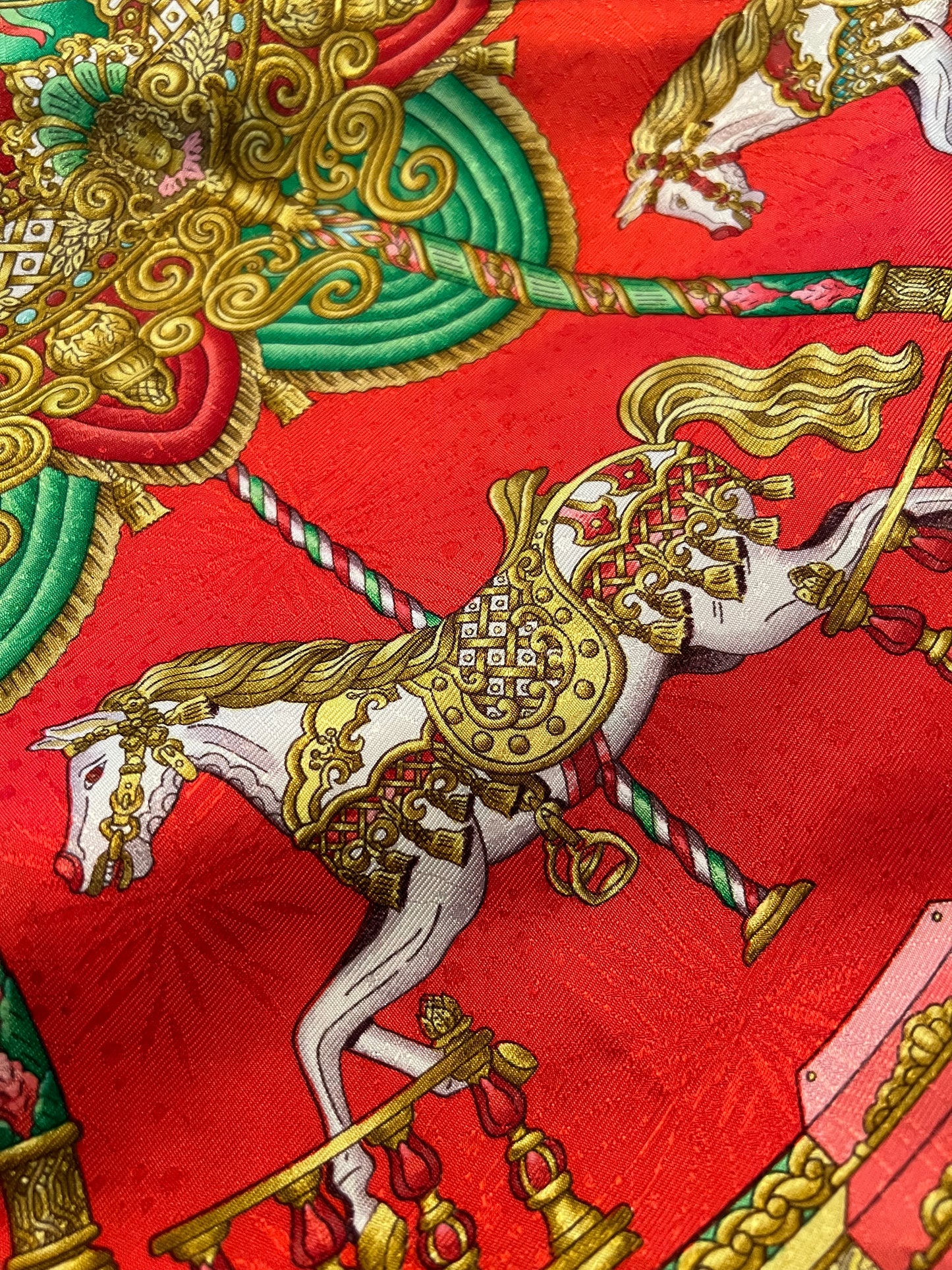 Hermes Silk Scarf with box