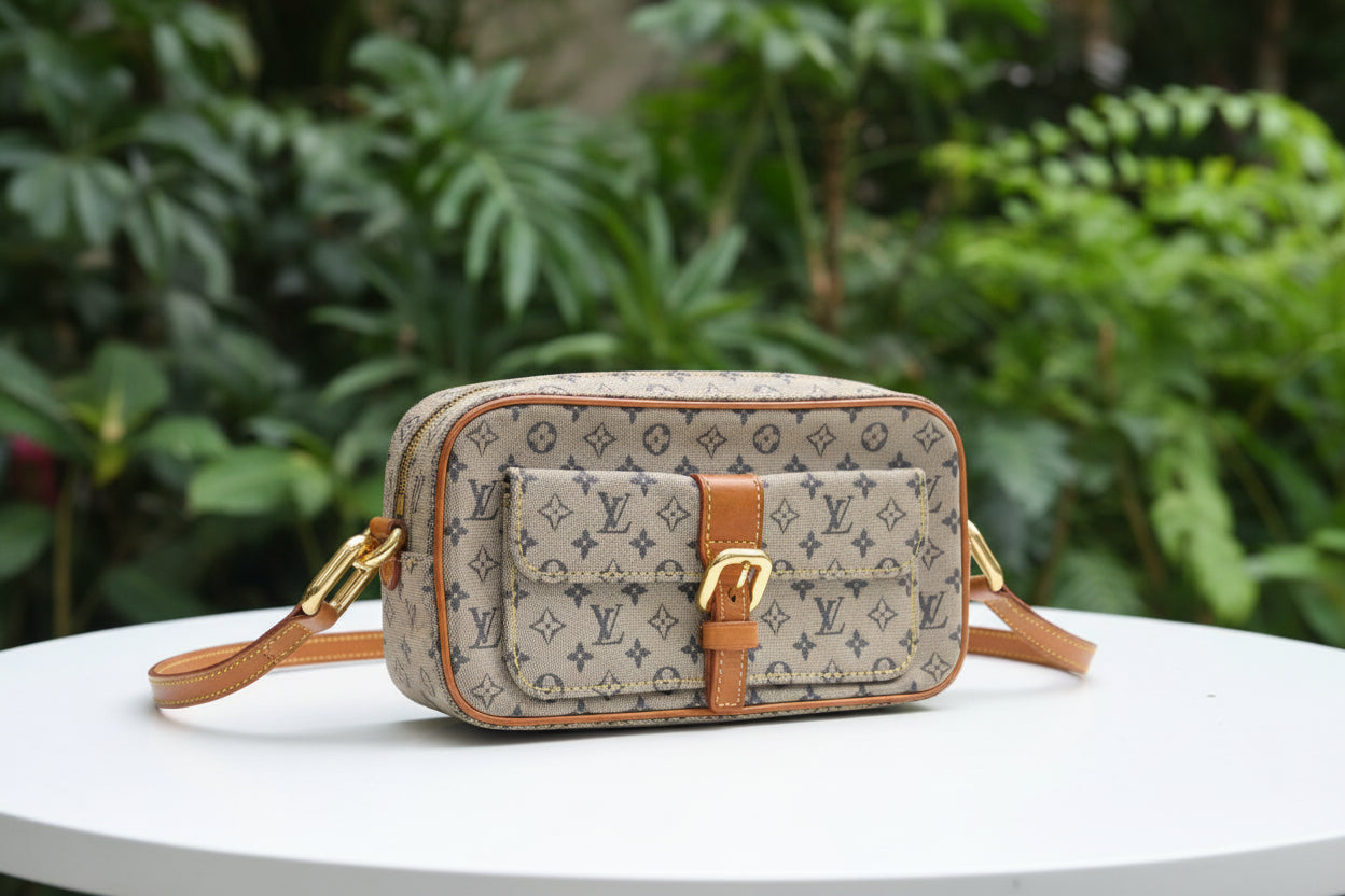 Louis Vuitton Mini Lin Camera Bag