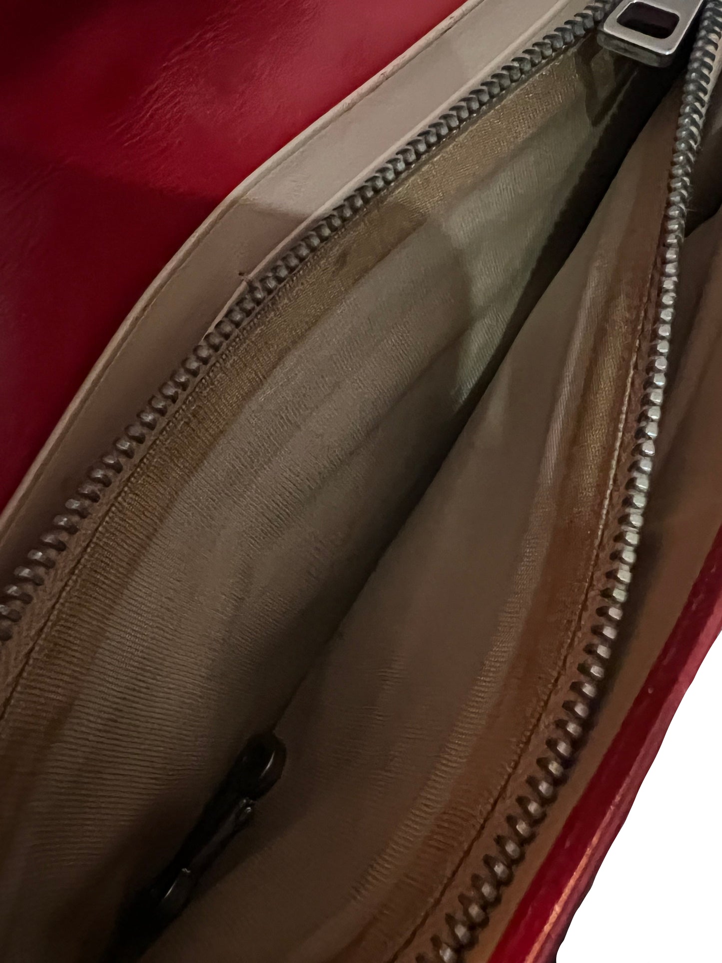 Prada Leather Studded Wallet on Chain