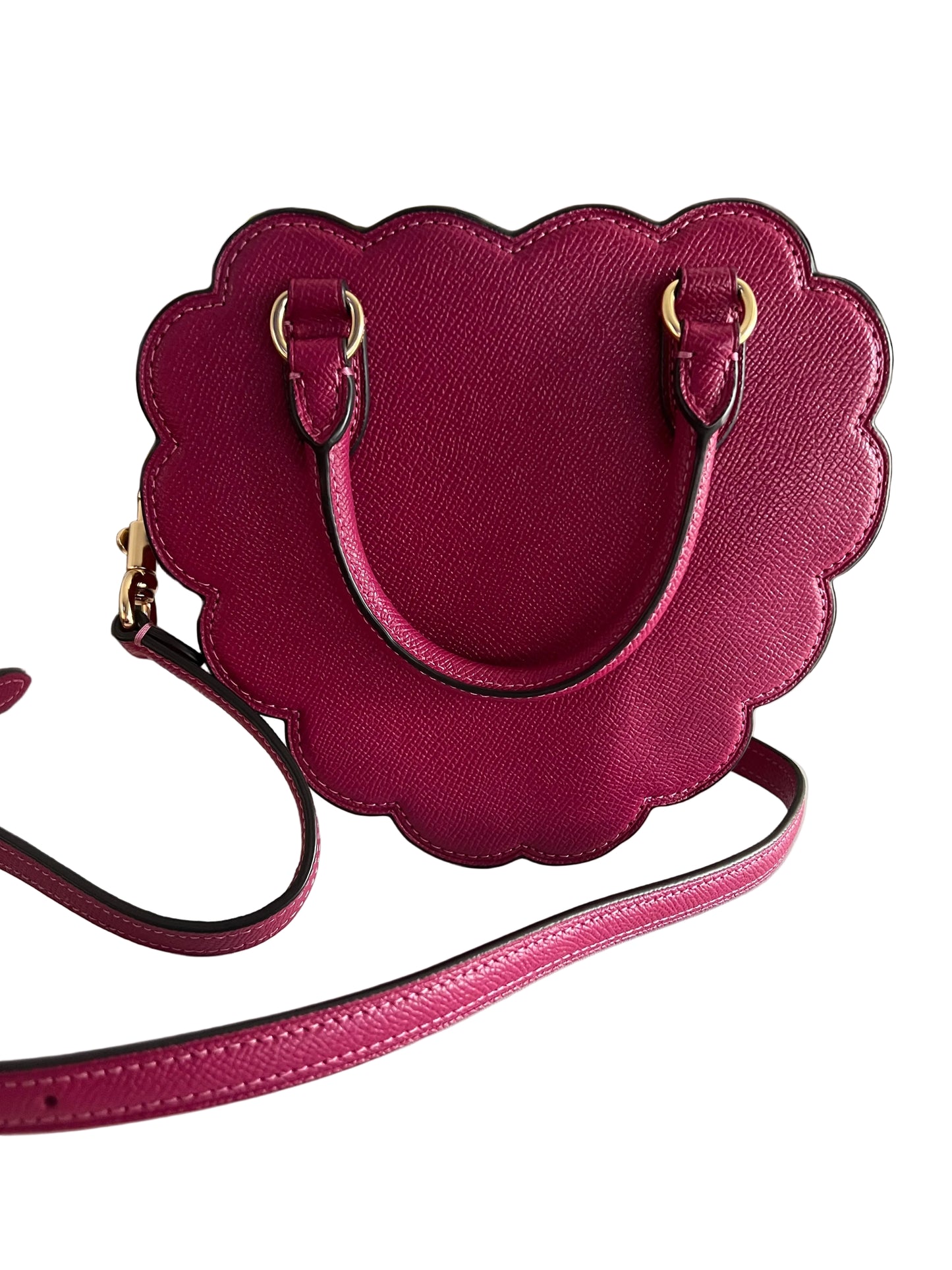 Coach Leather Raspberry