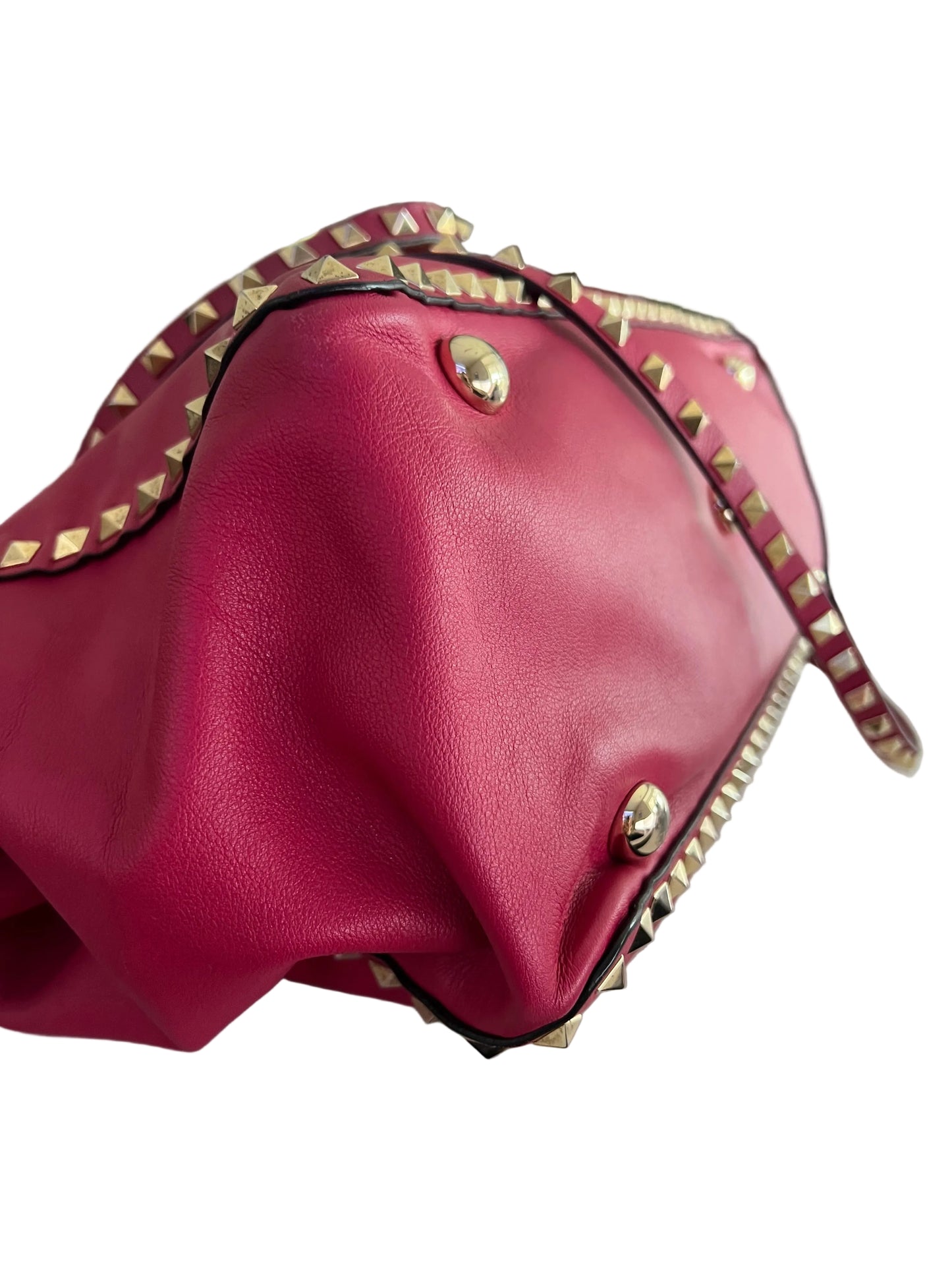 Valentino Pink Rockstud Satchel