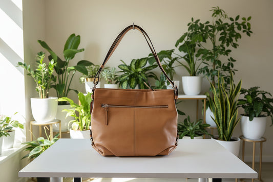 PREVIEW-DROP NEXT TIKTOK LIVE-Coach Zoe Brown Leather Bag