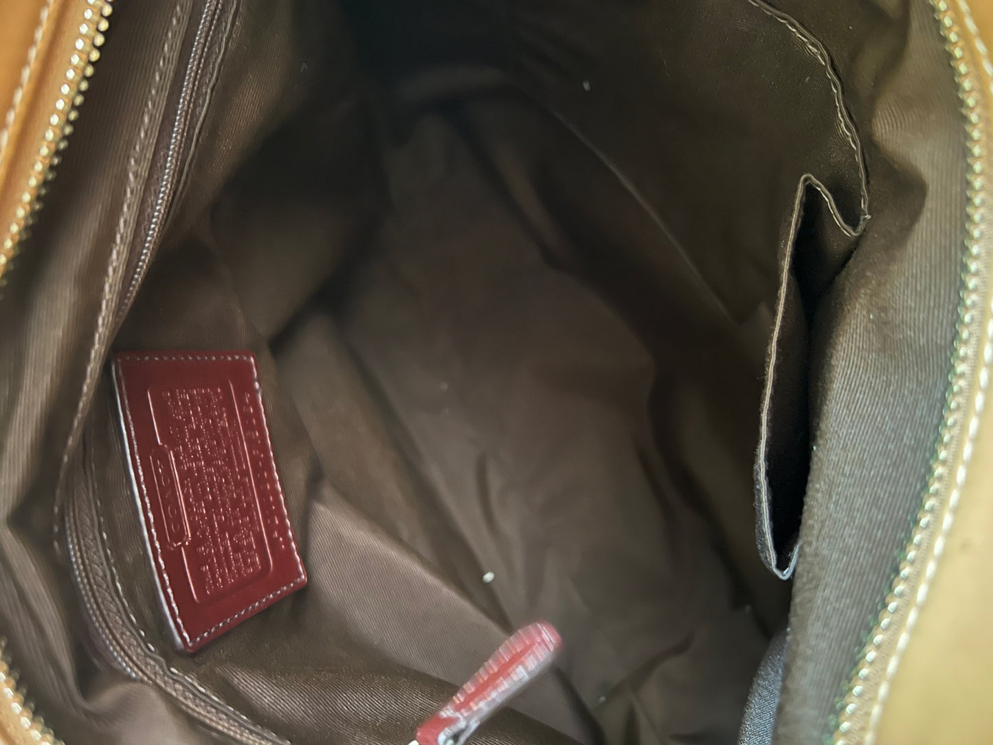 PREVIEW-DROP NEXT TIKTOK LIVE-Coach Zoe Brown Leather Bag