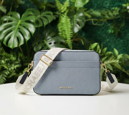 Michael Kors Denim Camera Bag