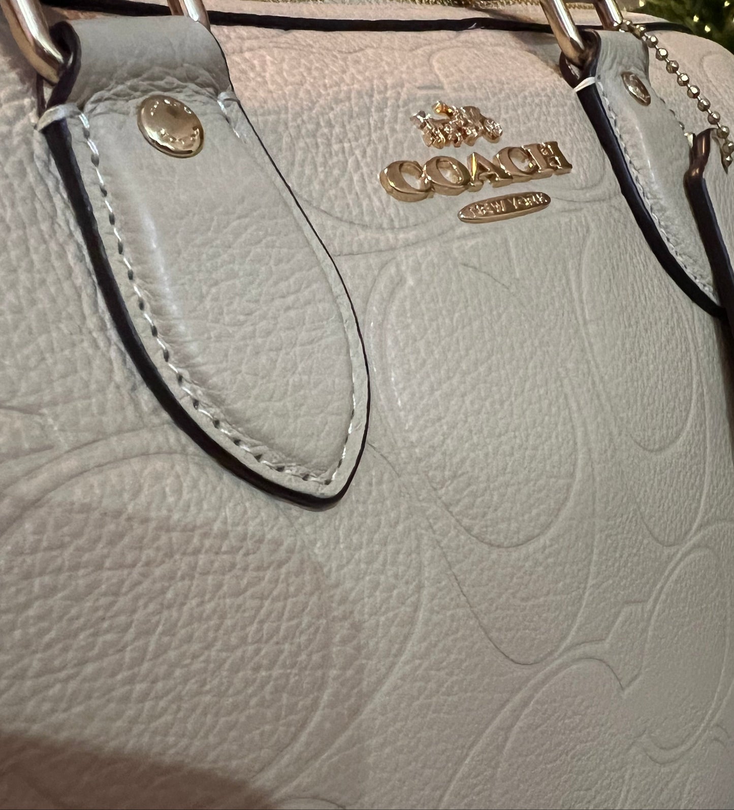 FOR SD ONLY-Coach Embossed Large Rowan
