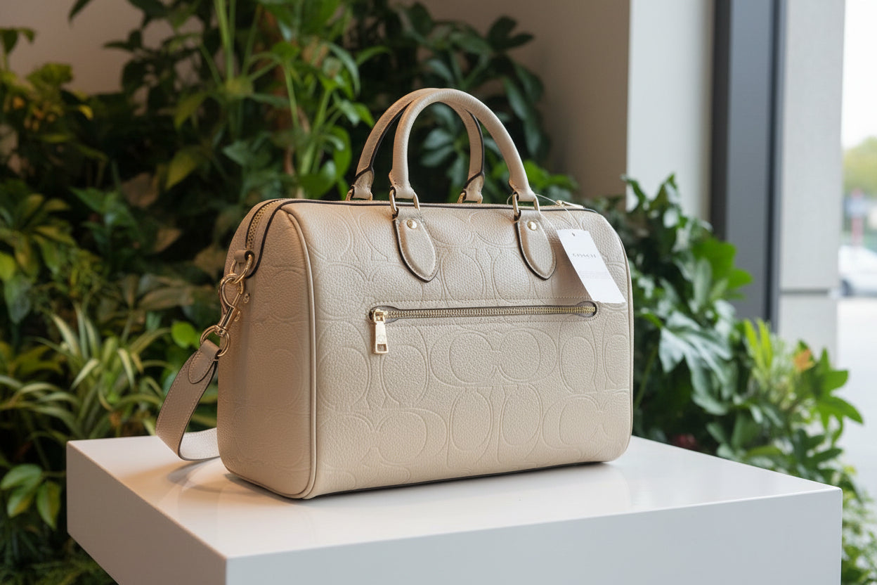 FOR SD ONLY-Coach Embossed Large Rowan