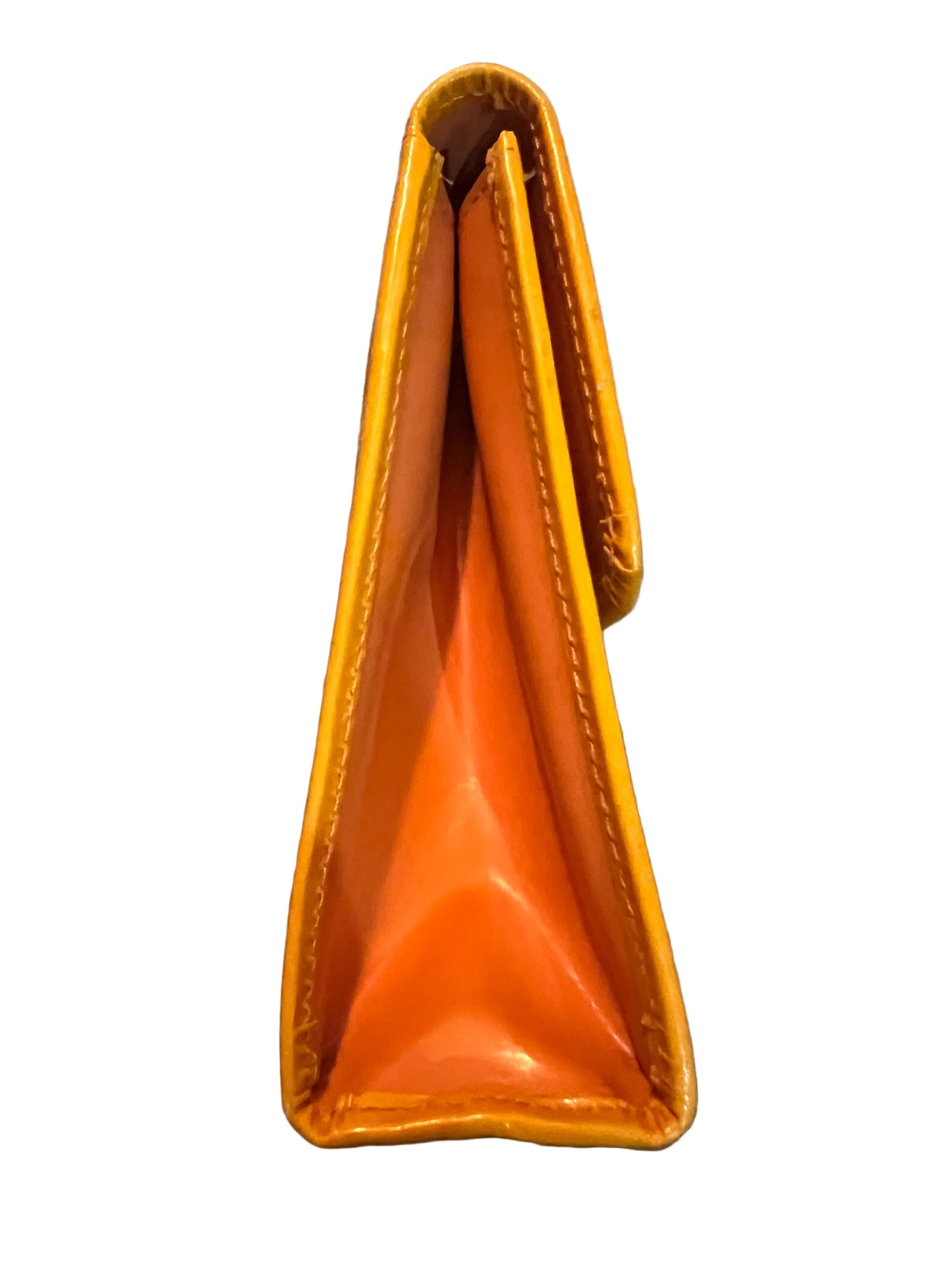 Ferragamo Ombré Patent Leather Gancini Pouch