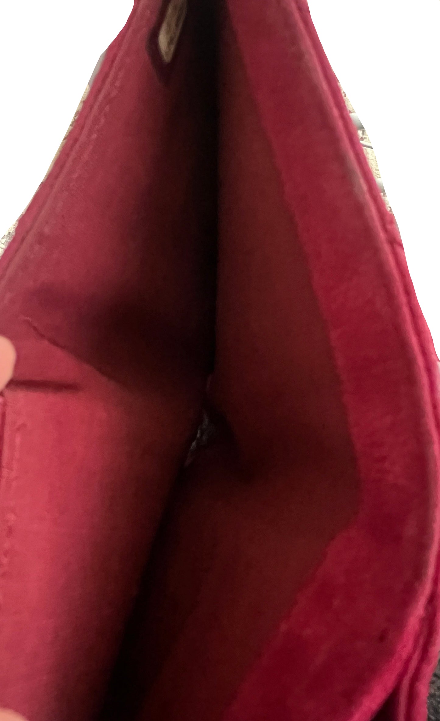 Chanel Suede Compact Wallet