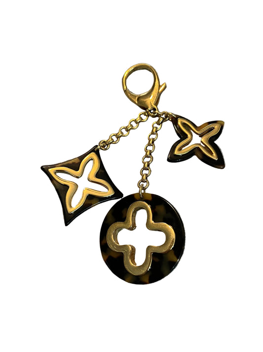 Louis Vuitton Tortoise Shell Resin Insolence Bag Charm