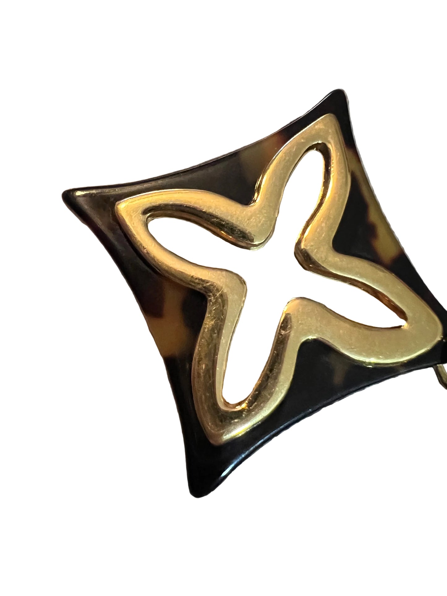 Louis Vuitton Tortoise Shell Resin Insolence Bag Charm