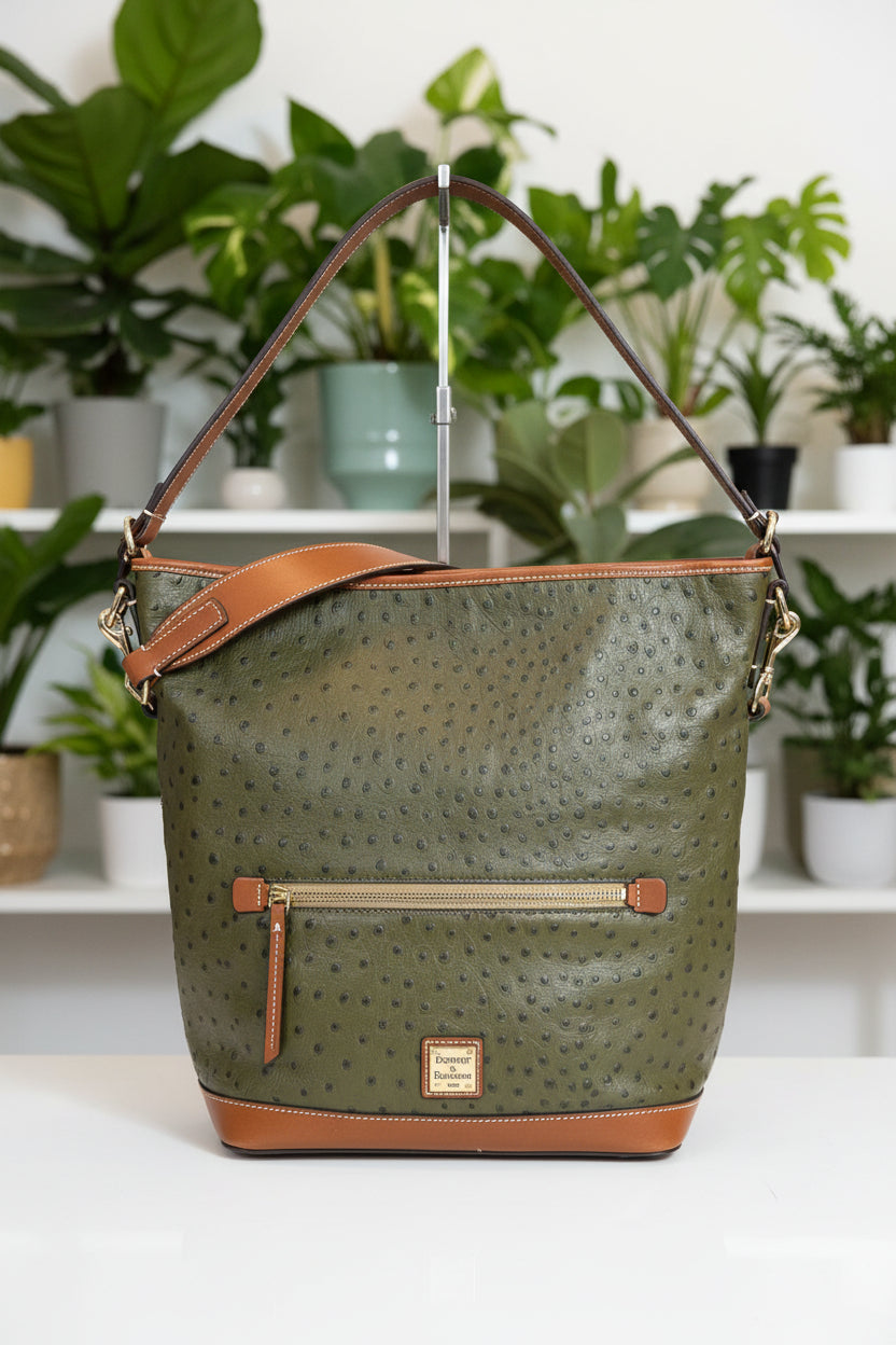 Dooney & Bourke Ostrich Shoulder Bag