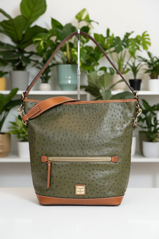 Dooney & Bourke Ostrich Shoulder Bag