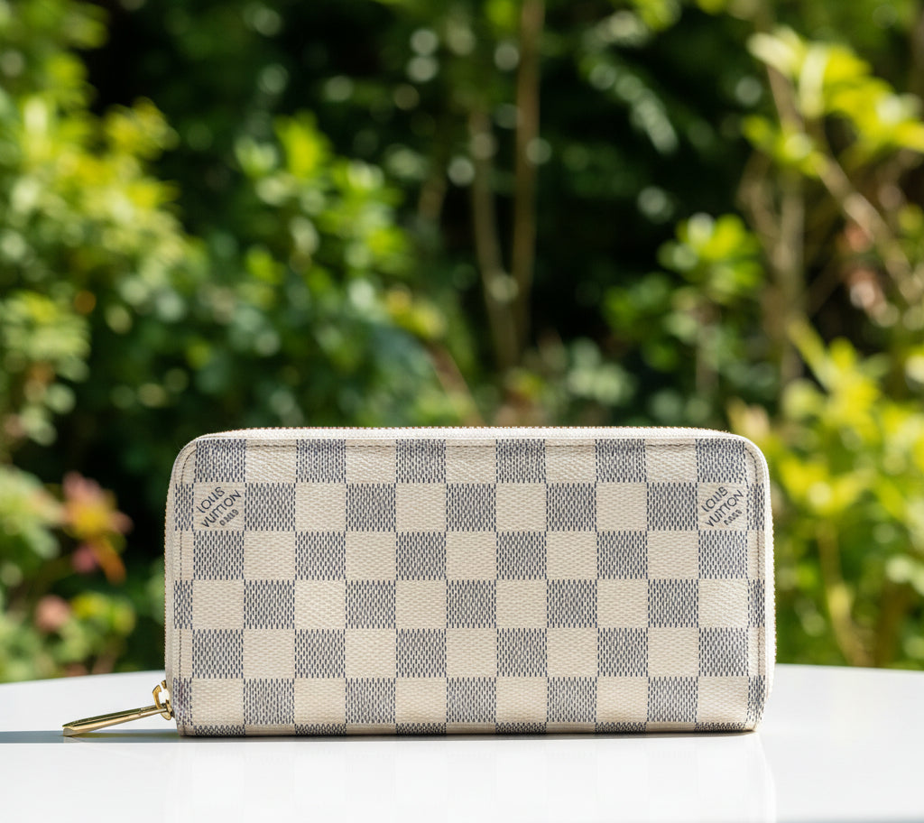 Louis Vuitton Damier Azur Zip Around Wallet