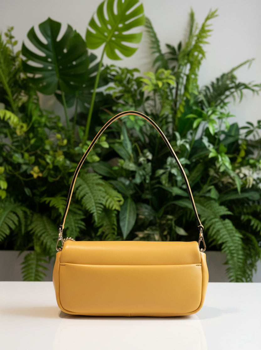 Michael Kors Camel Brown Leather Two Way Bag
