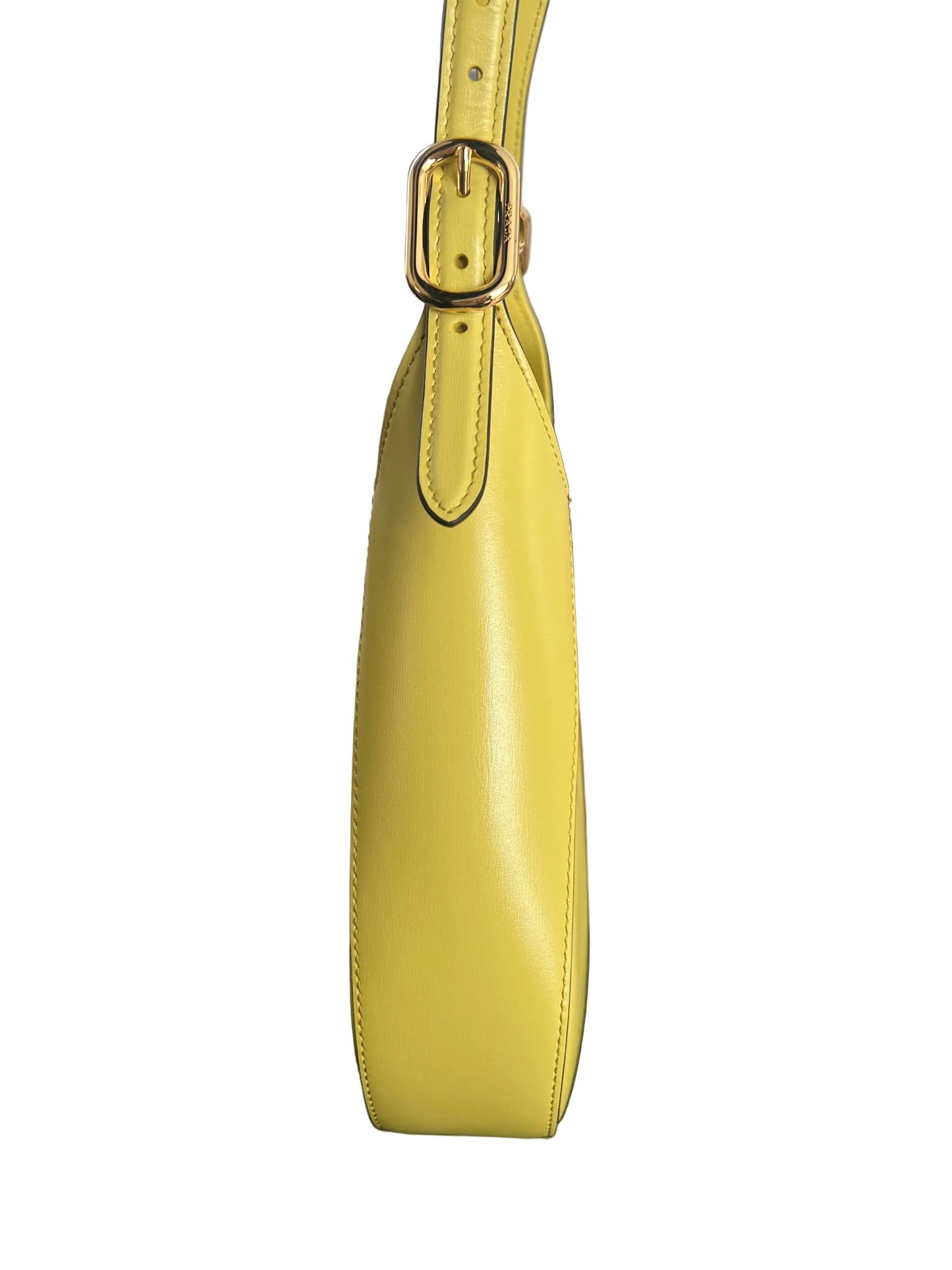 Prada Yellow Leather Cleo