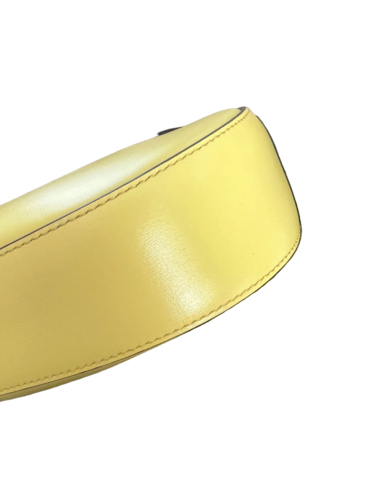 Prada Yellow Leather Cleo