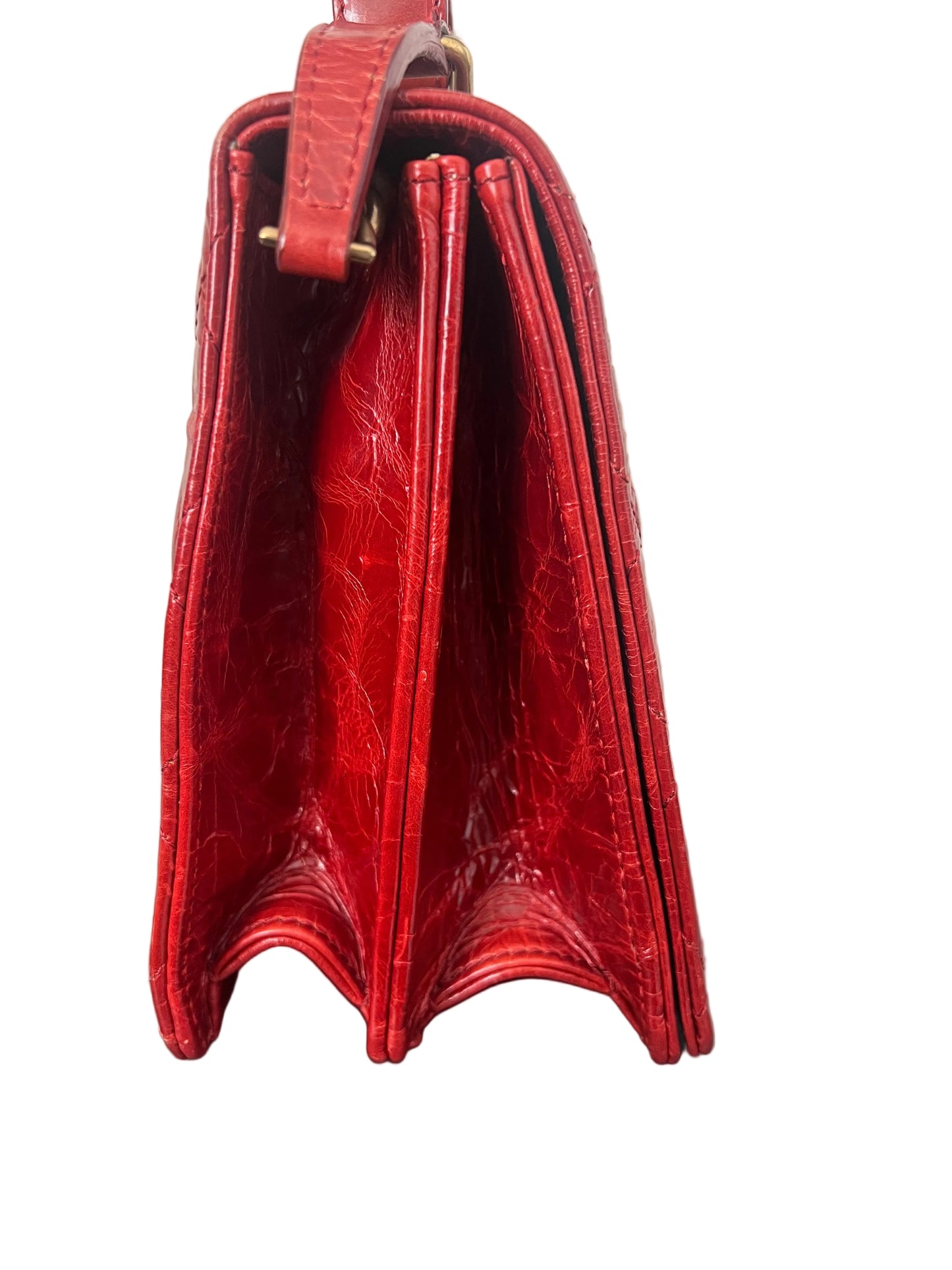 Chanel Glazed Crinkled Calfskin Large Rita Flap