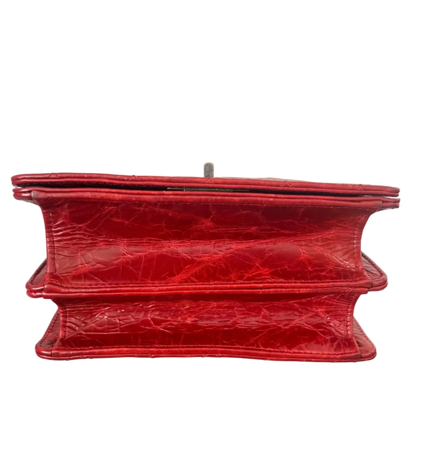 Chanel Glazed Crinkled Calfskin Large Rita Flap