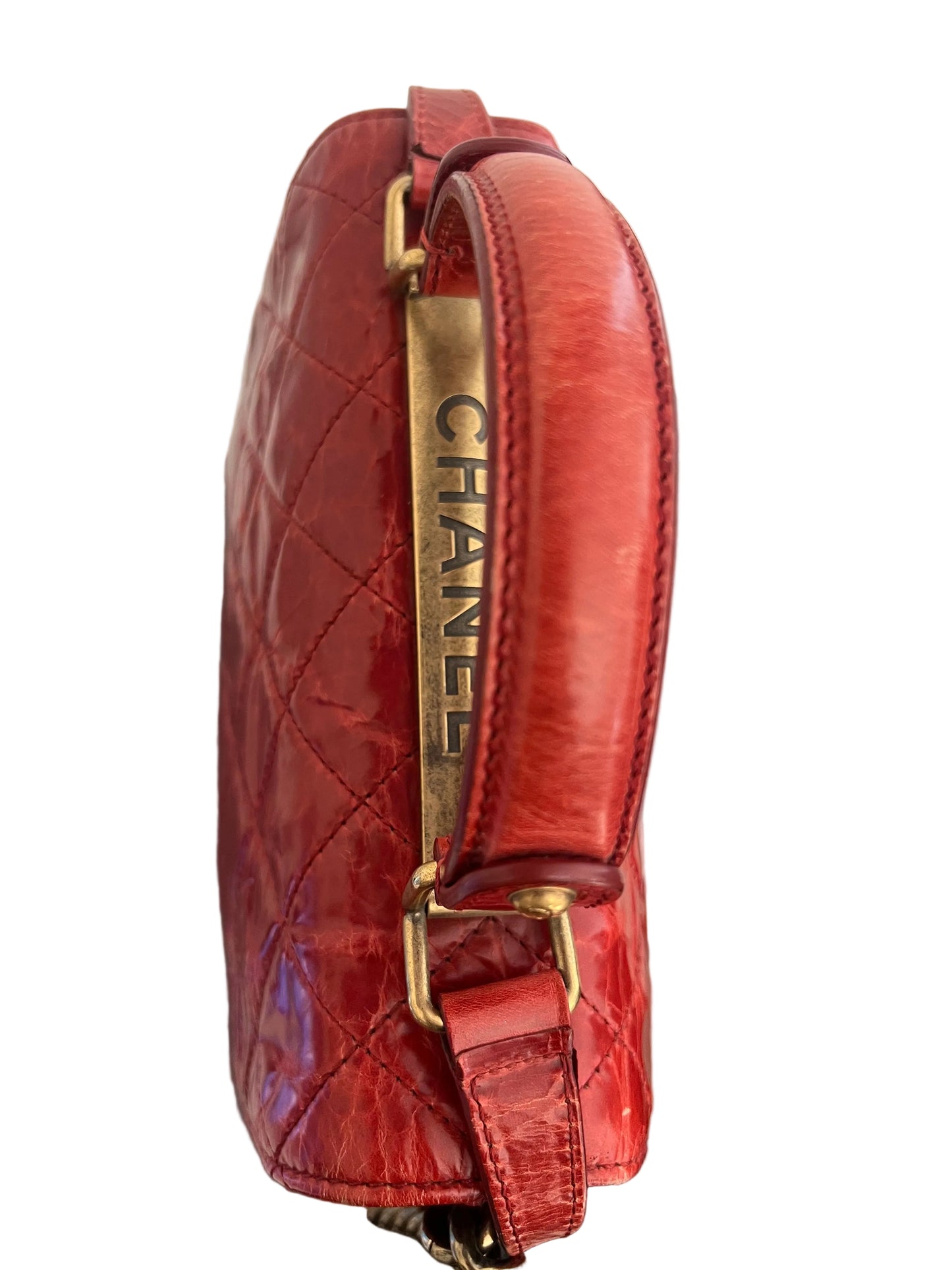 Chanel Glazed Crinkled Calfskin Large Rita Flap