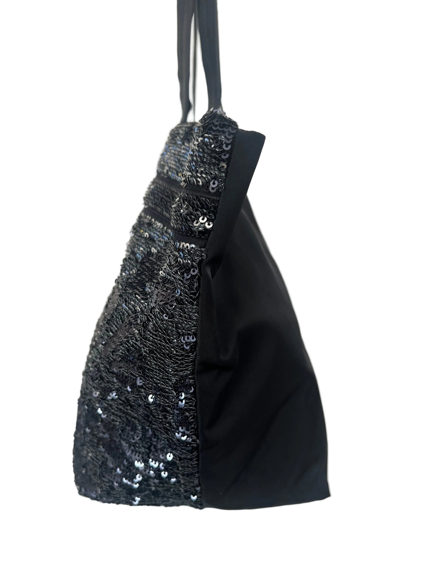 Ferragamo Sequin & Nylon Tote