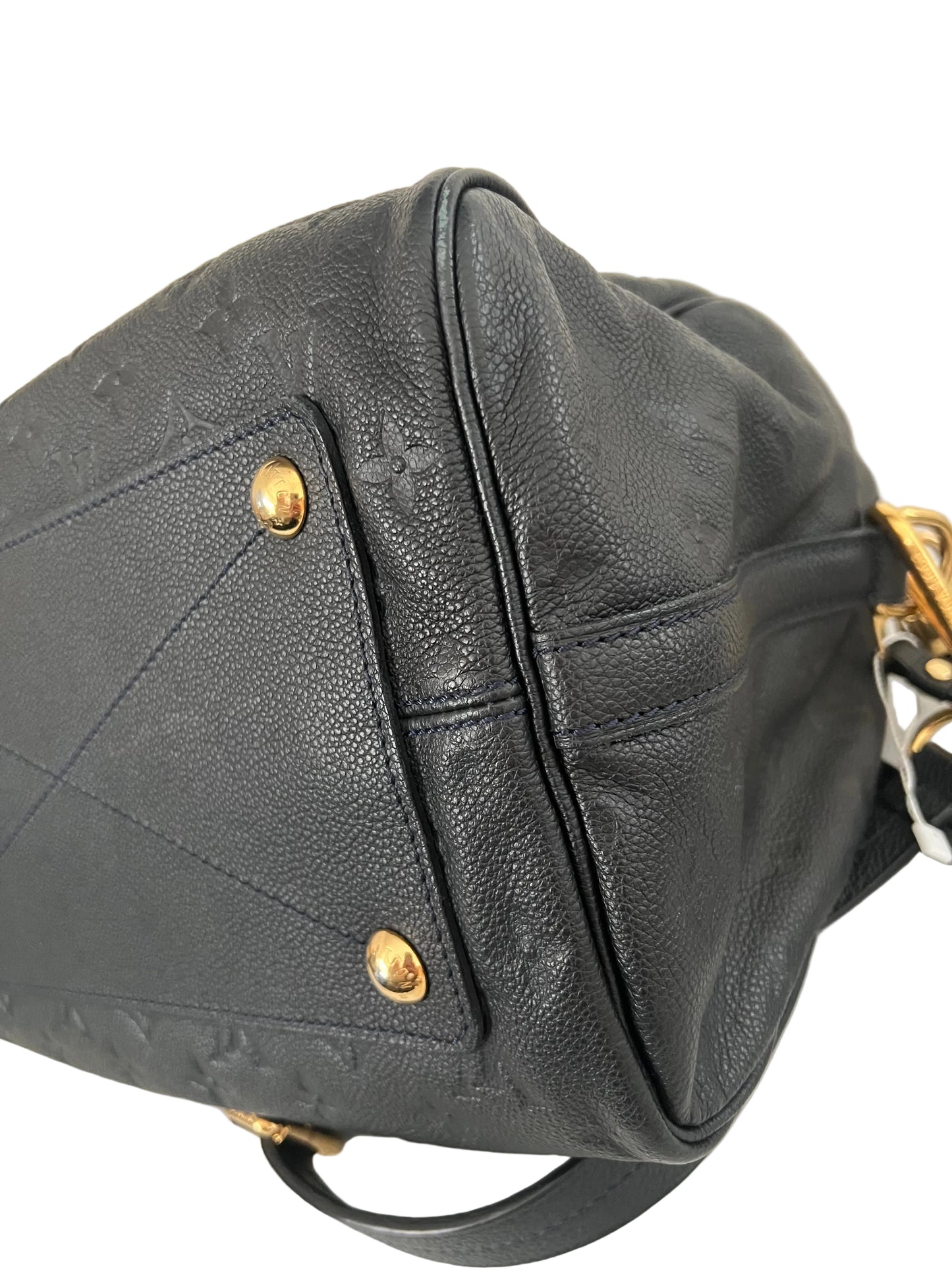 Louis Vuitton Black Empriente Leather Speedy Bando 30