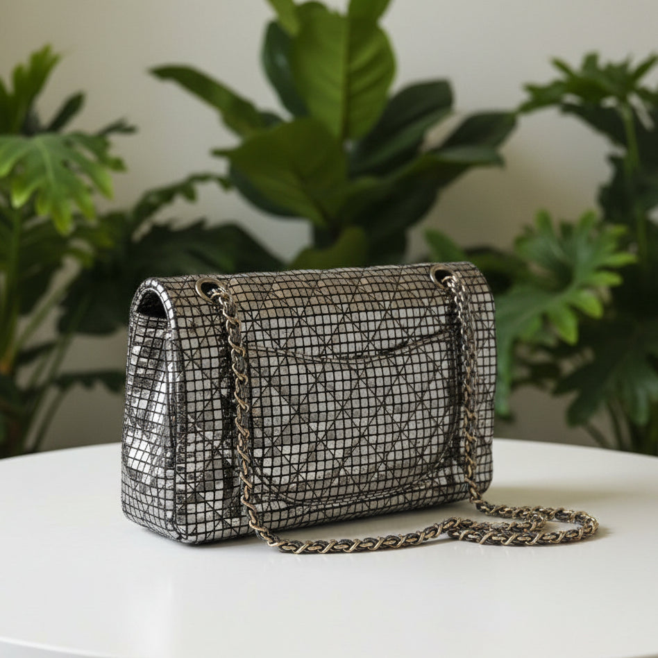 Chanel Metallic Mirror Reissue 225 Double Flap