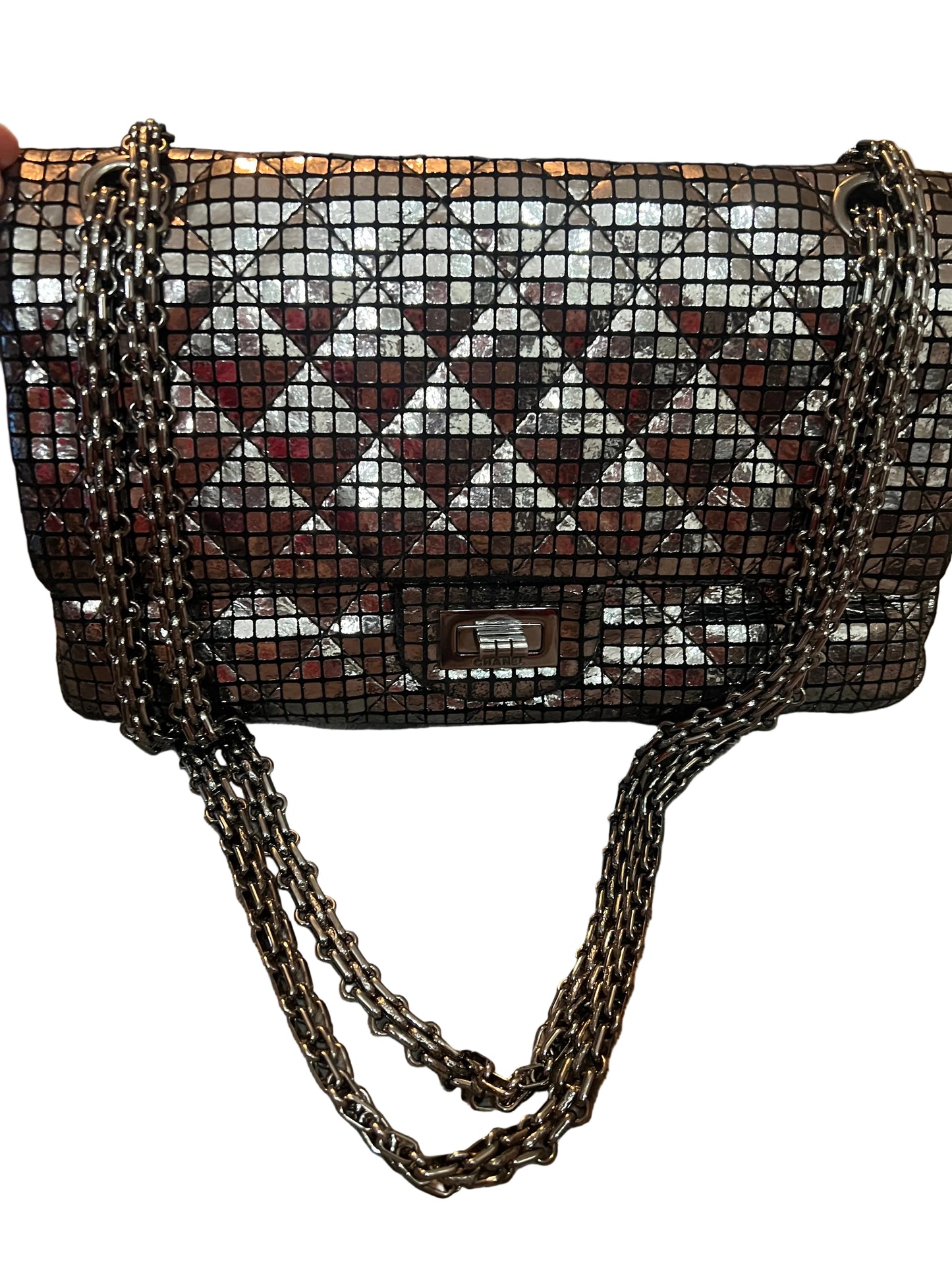 Chanel Metallic Mirror Reissue 225 Double Flap
